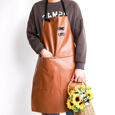 Apron de herramienta de cuero genuino para el chef carnicero metalero carpintero