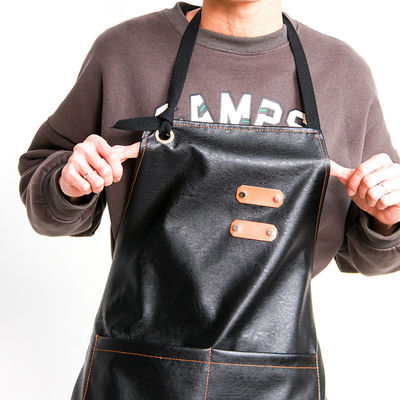 Apron de herramienta de cuero genuino para el chef carnicero metalero carpintero