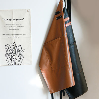 Apron de herramienta de cuero genuino para el chef carnicero metalero carpintero