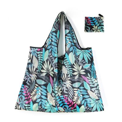 Bolsa de compras plegable impermeable con gran capacidad Color personalizado Reciclado Reutilizable