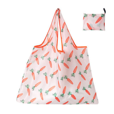Bolsa de compras plegable impermeable con gran capacidad Color personalizado Reciclado Reutilizable