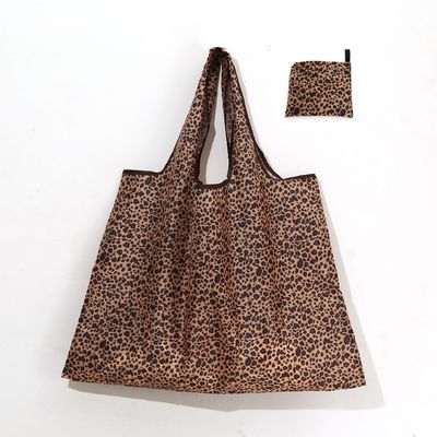 Bolsa de compras plegable impermeable con gran capacidad Color personalizado Reciclado Reutilizable