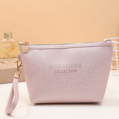 Bolso de maquillaje personalizado más nuevo estilo de moda impermeable PU bolso portátil de viaje cosmético