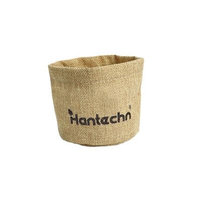 Logotipo ecológico personalizado Impreso impermeable Reciclado Bolso portátil de plantación de macetas de flores