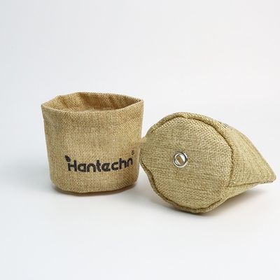Logotipo ecológico personalizado Impreso impermeable Reciclado Bolso portátil de plantación de macetas de flores