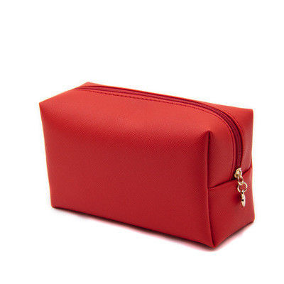 Logotipo personalizado Bolsa portátil de maquillaje de belleza de viaje con cierre de cremallera y logotipo personalizado