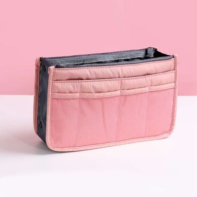 Bolsa de maquillaje personalizada de fieltro con asas duras La adición perfecta a su colección