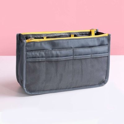 Bolsa de maquillaje personalizada de fieltro con asas duras La adición perfecta a su colección