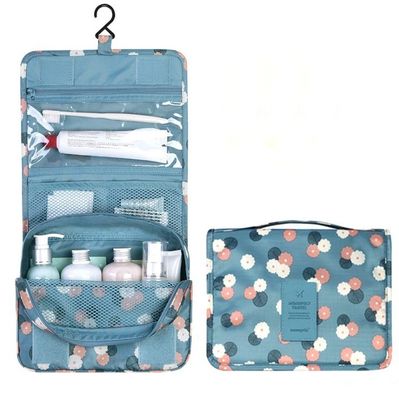 Bolsa organizadora de maquillaje Bolsa de maquillaje de color de nylon personalizada para almacenamiento profesional de maquillaje