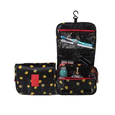 Bolsa organizadora de maquillaje Bolsa de maquillaje de color de nylon personalizada para almacenamiento profesional de maquillaje