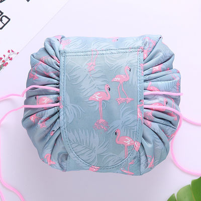 Bolso de maquillaje de impresión de unicornio para viajes Bolso con material de poliéster y diseño de unicornio
