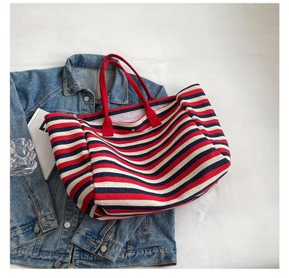 Mantente a la moda y organizado con este bolso de compra de lienzo de logotipo personalizado para mujeres
