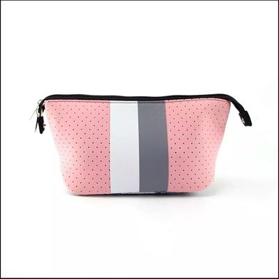 Bolsa de maquillaje de neoprene con cierre de cremallera para cosméticos Conveniencia y protección impermeable