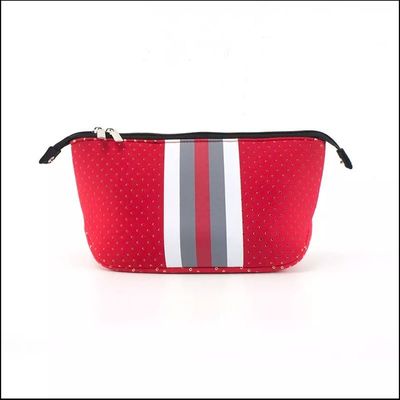 Bolsa de maquillaje de neoprene con cierre de cremallera para cosméticos Conveniencia y protección impermeable