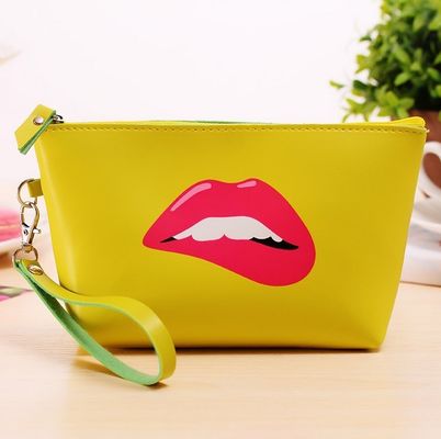 Conviente Bolsa de cosméticos Pu Moderna Logotipo personalizado para sus necesidades de cosméticos