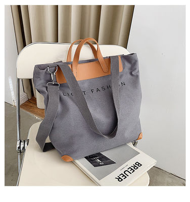 Lanteja Eco amigable reciclado simple a granel grande Calico orgánico algodón bolsa de compras