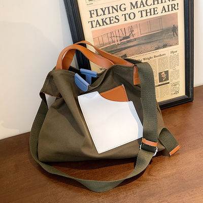 Bolso de ropa de diseño para mujeres de 2023 Logotipo personalizado Acceptado Material de revestimiento de lona