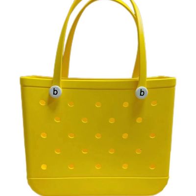 Material de revestimiento de PVC de caucho de verano a medida bolsas de silicona de plástico Eva de moda