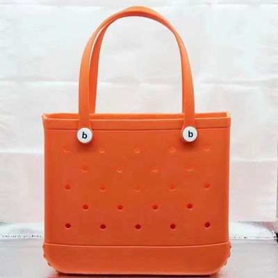 Material de revestimiento de PVC de caucho de verano a medida bolsas de silicona de plástico Eva de moda