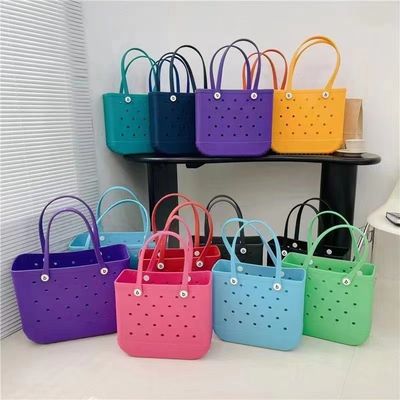 Material de revestimiento de PVC de caucho de verano a medida bolsas de silicona de plástico Eva de moda