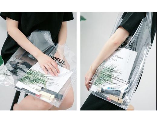 Material principal Bolso de ropa de playa de PVC perfecto para viajes y salidas casuales
