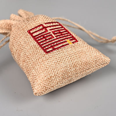Patrón de dibujos animados Diy personalizado Protección ambiental cáñamo Moda de lienzo bolso de cuerda