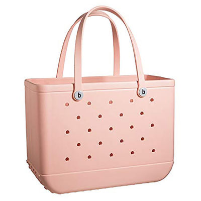 Color personalizado Mujeres de moda de compras bolsos de mano Bolso de hombro bolso de playa de verano a prueba de agua