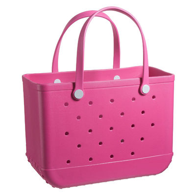 Color personalizado Mujeres de moda de compras bolsos de mano Bolso de hombro bolso de playa de verano a prueba de agua