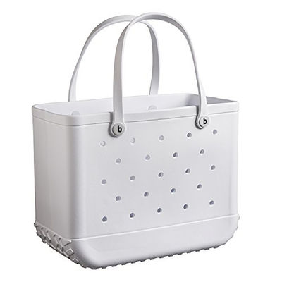 Color personalizado Mujeres de moda de compras bolsos de mano Bolso de hombro bolso de playa de verano a prueba de agua