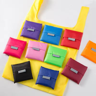 Bolsas de comestibles de nylon resistentes al agua con estilo de bucle suave ecológicas recicladas