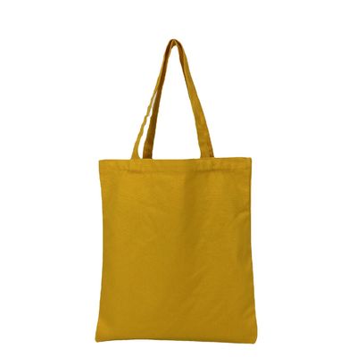 Bolsas de toque con logo en lienzo de poliéster blanco