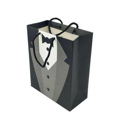 Empresa pequeña Logotipo personalizado Aceptado Bolsa de papel biodegradable reciclable Embalaje de regalo