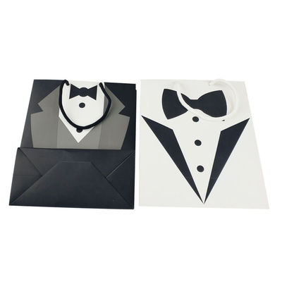 Empresa pequeña Logotipo personalizado Aceptado Bolsa de papel biodegradable reciclable Embalaje de regalo