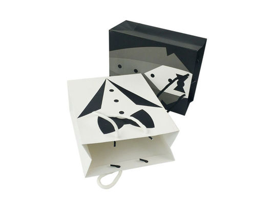 Empresa pequeña Logotipo personalizado Aceptado Bolsa de papel biodegradable reciclable Embalaje de regalo
