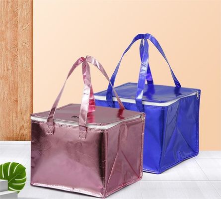 Acceptable OEM/ODM Más reciente bolso aislado reutilizable a la moda para la entrega de comestibles