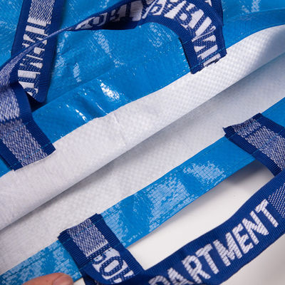 Bolsas de compras tejidas Pp impermeables para promociones de color personalizado y ecológicas
