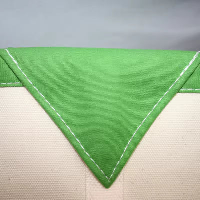Bolso de algodón ecológico con logotipo impreso a medida estilo de bucle blando