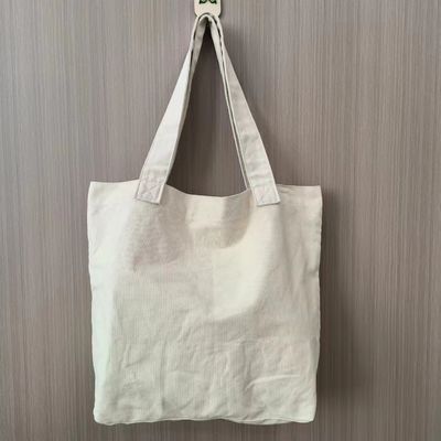 Bolso de compra de lienzo con logotipos Plain Custom Sublimation Blanks Bolso de poliéster blanco