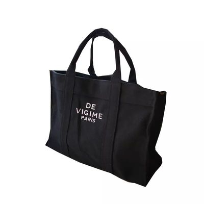 El más nuevo estilo de moda portátil de algodón de lona de bolsa de bolsa para la vida diaria producido