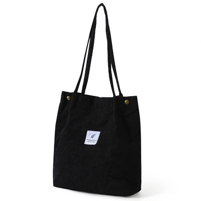 Bolso de compra de lienzo para la vida diaria Viajes Compras de comestibles con logotipo impreso a medida