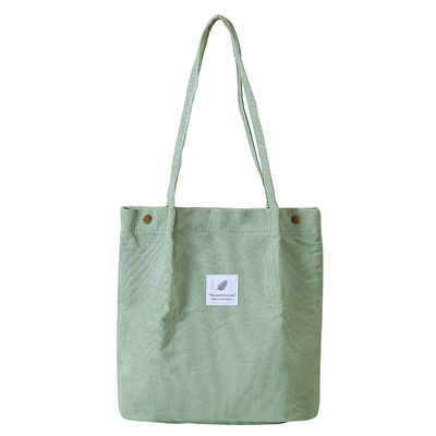 Bolso de compra de lienzo para la vida diaria Viajes Compras de comestibles con logotipo impreso a medida