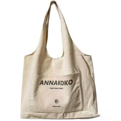 Bolsas de compras de gran capacidad con logotipo personalizado y diseño de moda perfecto