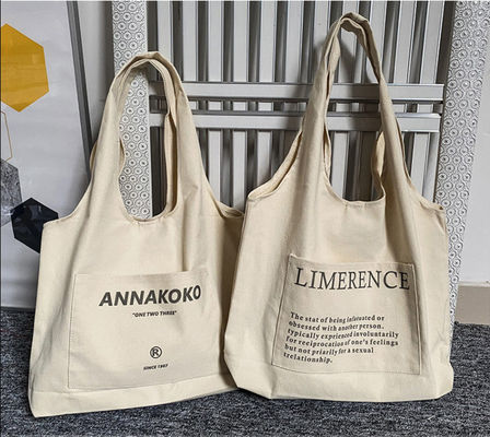Bolsas de compras de gran capacidad con logotipo personalizado y diseño de moda perfecto