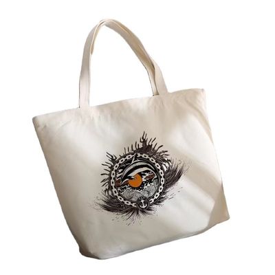 Promoción Bolso de algodón con hombro duradero con gran capacidad