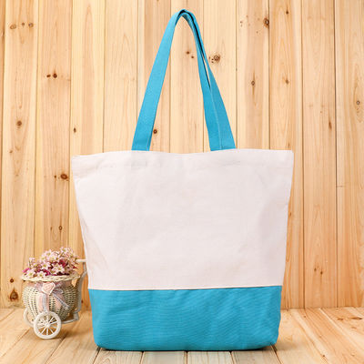 Logotipo personalizado aceptado Bolsa de algodón grande para necesidades de mano de negocios