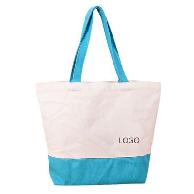 Logotipo personalizado aceptado Bolsa de algodón grande para necesidades de mano de negocios