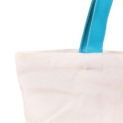 Logotipo personalizado aceptado Bolsa de algodón grande para necesidades de mano de negocios