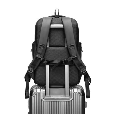Mochila de negocios impermeable de gran capacidad para estudiantes varones Material de tela de Oxford
