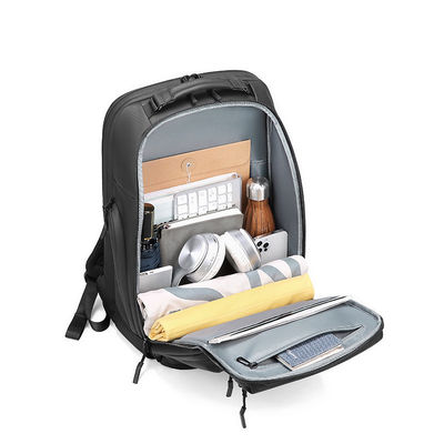 Mochila de negocios impermeable de gran capacidad para estudiantes varones Material de tela de Oxford