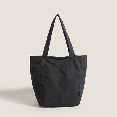 Bolsa de compras de gran capacidad con diseño personalizable y material de nylon impermeable